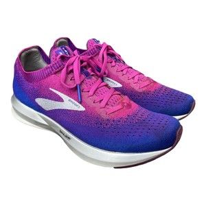 Brooks Womens Levitate 2 Running Shoes Purple 120279B520 Ombre Lace Up Knit 11B
